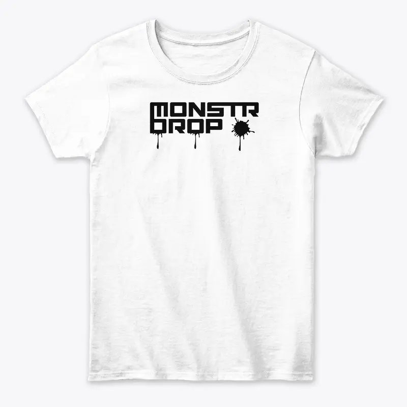 DJ Monstr Drop Merch in white