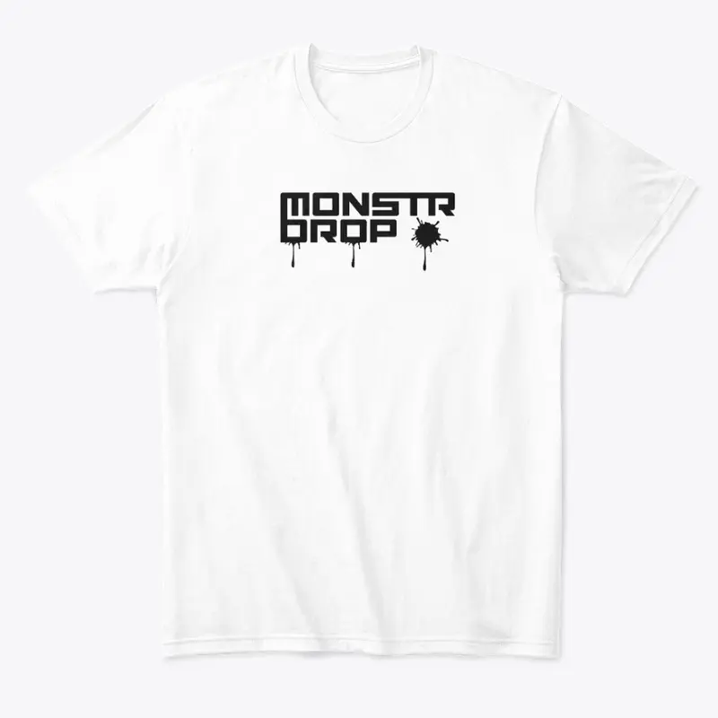 DJ Monstr Drop Merch in white